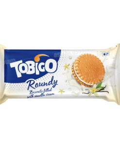 BISCUIT ROUNDY VANILLE TOBIGO 63G