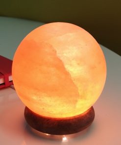 Alternative view of Lampe USB en Cristal de Sel d&rsquo;Himalaya Sphère