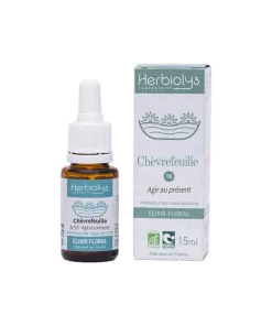 Alternative view of Fleur de Bach Chevrefeuille n°16 bio 15 ml – Herbiolys