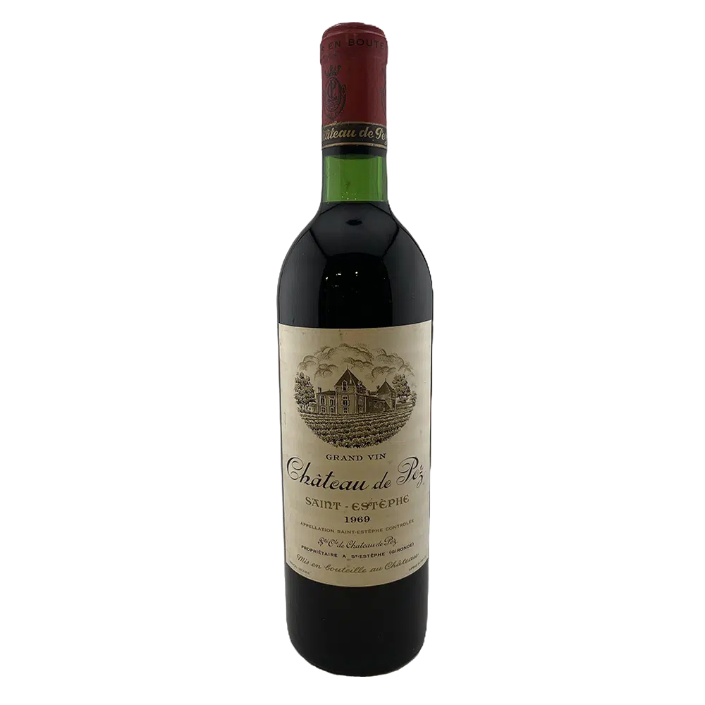 1969 Vin de Bordeaux : Château DE PEZ – Saint-Estèphe – Image 2