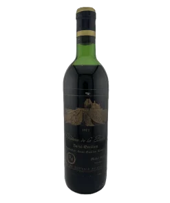 Alternative view of 1971 Vin de Bordeaux : Château DE LA BARDE – Saint-Emilion Grand Cru