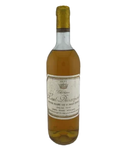 1971 Vin de Bordeaux blanc moelleux : Château HAUT-DÉSARNAUD – Côtes de Bordeaux