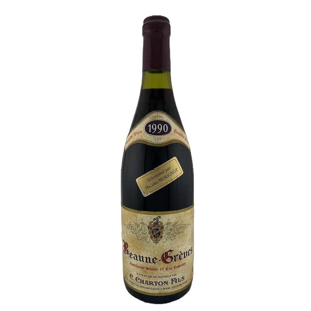 1990 Vin de Bourgogne : BEAUNE Grèves 1er Cru – C. CHARTON Fils