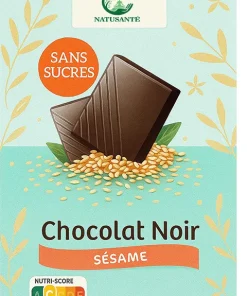 Alternative view of Chocolat Noir Sésame sans sucres