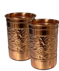 Alternative view of Set en Cuivre Pur : 2 Tasses – 90 gr/300 ml