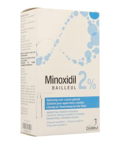 MINOXIDIL BAILLEUL 2% 3*60 ML