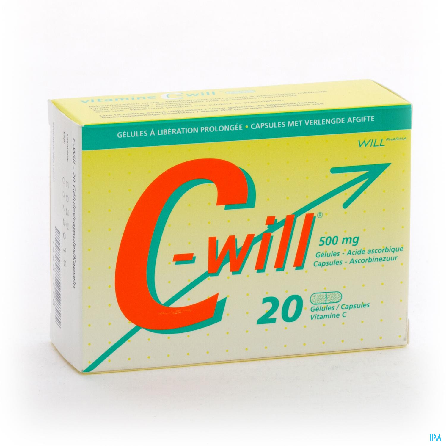 C WILL 500 MG 20 CAPS – Image 2