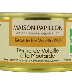 Alternative view of Terrine Bio de Volaille à la Moutarde Ancienne 130g