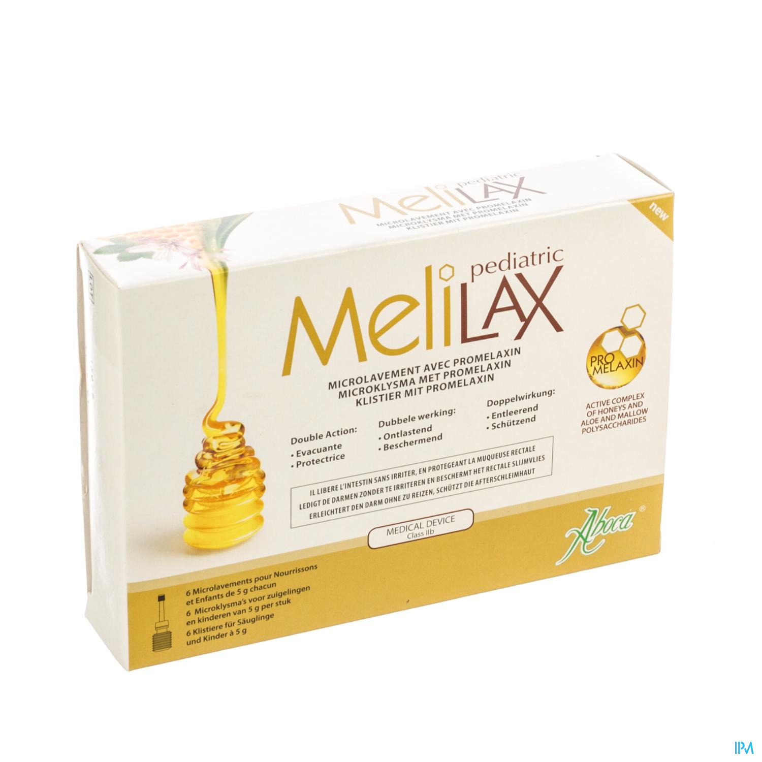 ABOCA MELILAX PEDIATRIC LAVEMENT 6*5 G – Image 2