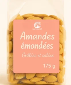 Amandes entières grillées salées