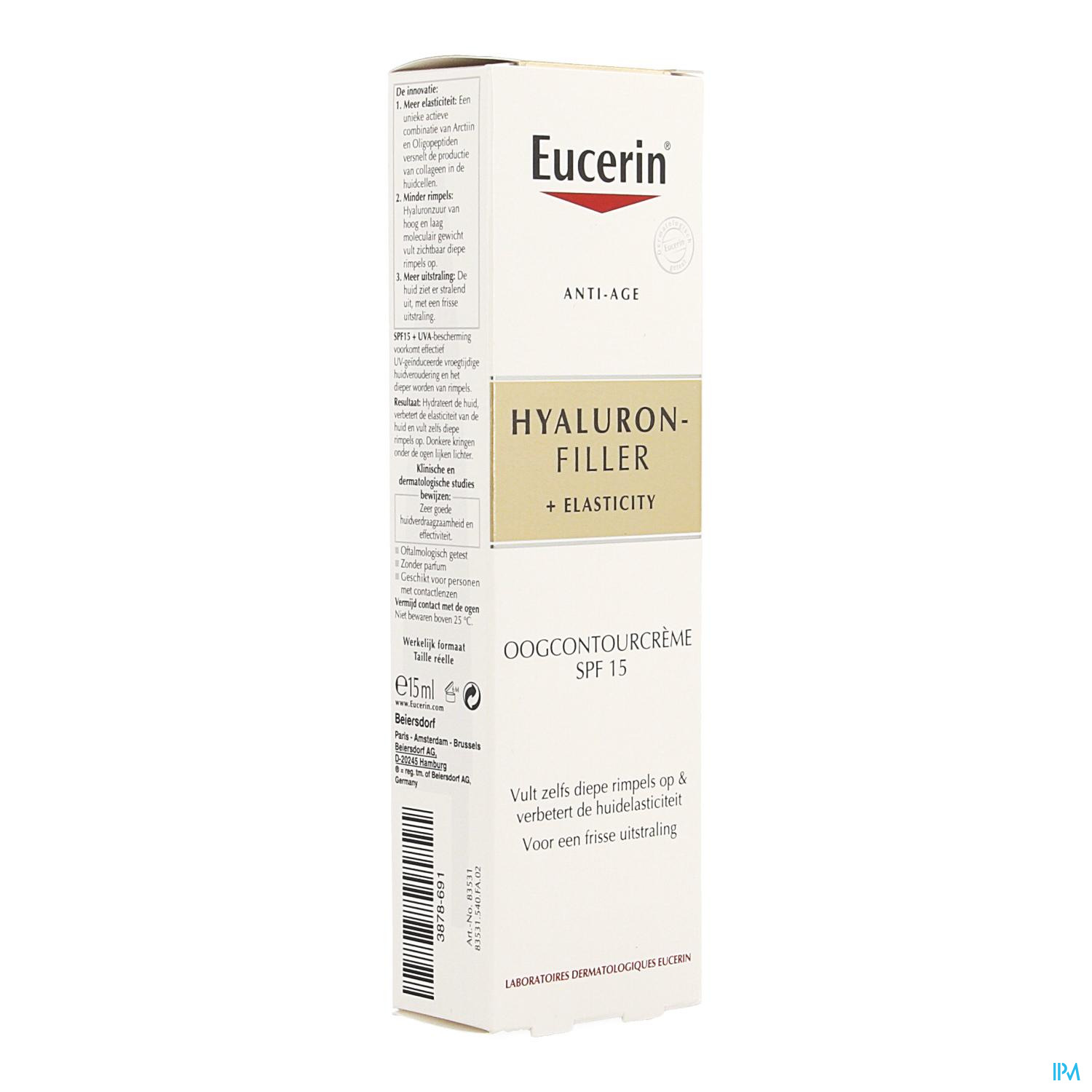 EUCERIN HYAL FILL ELASTICITY CONT YEUX – Image 2