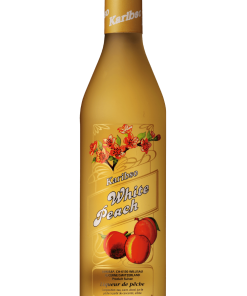 Liqueur de Pêche Blanche – Karibso 70cl
