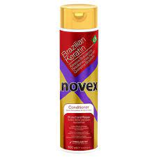 Après-Shampoing à la kératine Brésilienne Brillance et Douceur 300ml – NOVEX