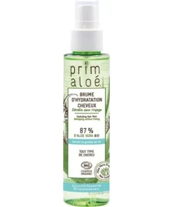 Brume Bio d’Hydratation Cheveux 87 % Aloe Vera 150 ml – Prim Aloe