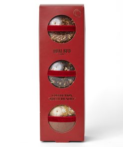 Alternative view of Coffret 3 boules de Noël Boissons chaudes