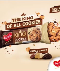 Alternative view of BISCUIT KING COOKIES TRIPLE CHOCO 48G