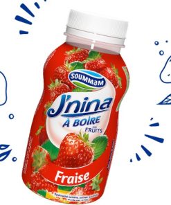 Yaourt à boire J&rsquo;NINA Fraise 170GR – Saveur fruitée et onctueuse | eChrily Algérie