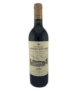 Alternative view of Château LA MISSION HAUT-BRION 1986 – Pessac Léognan Grand Cru Classé