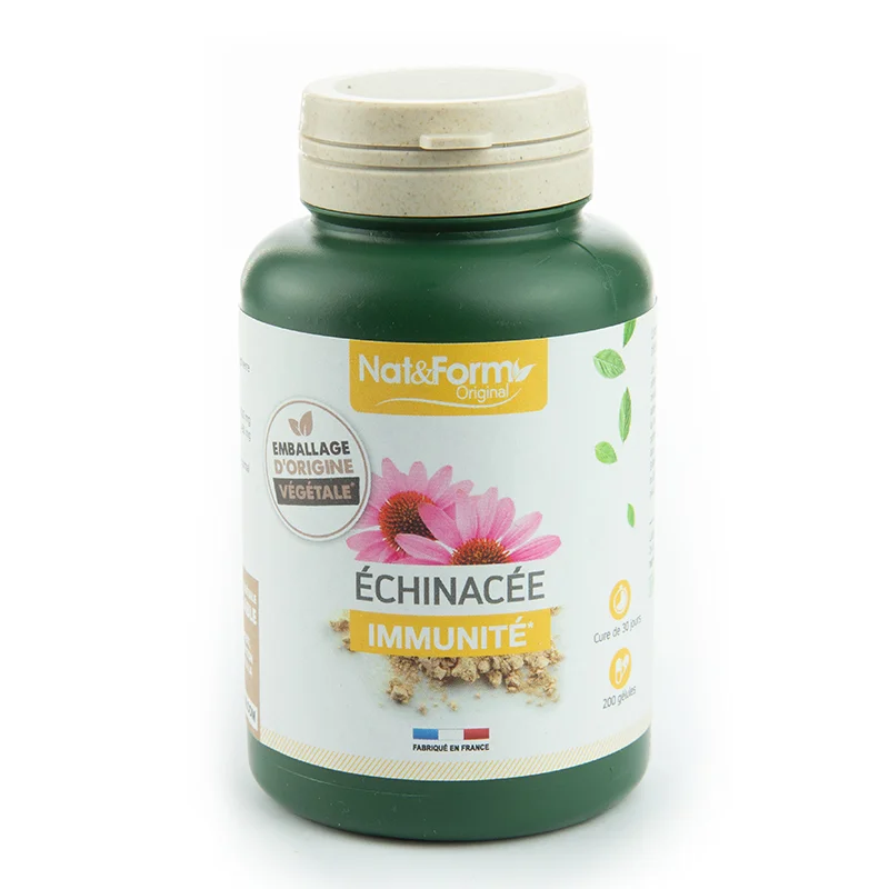 Echinacée 200 gélules – Nat et Form
