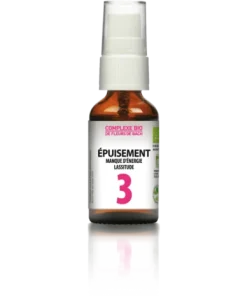 Alternative view of Complexe de Fleurs de Bach Bio n°3 Epuisement 20 ml – Dr Theiss