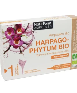 Harpagophytum Bio 20 ampoules – Nat et Form