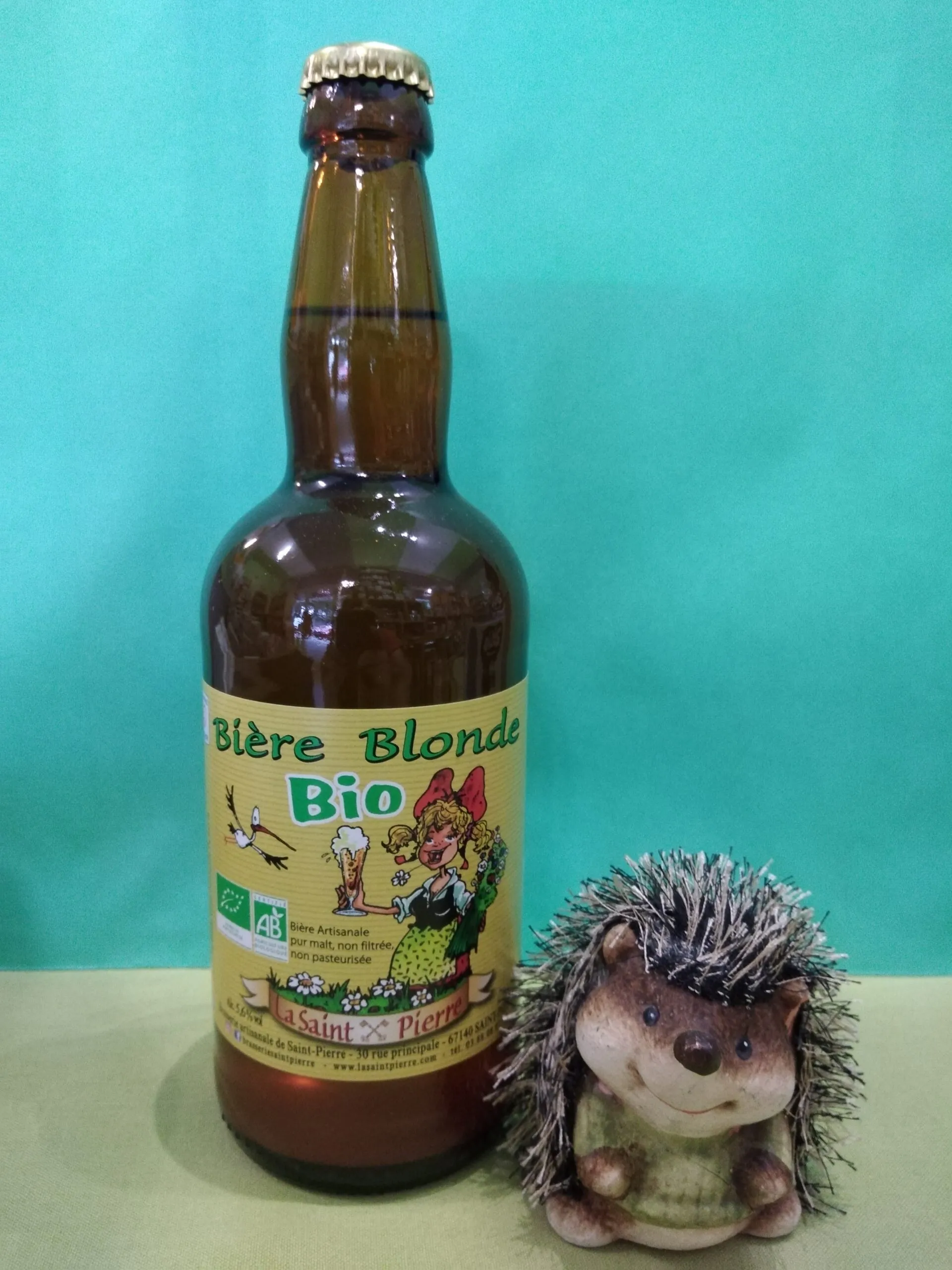 Bière blonde Saint-Pierre AB 50cl