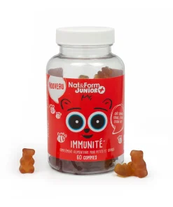 Alternative view of Gummies Immunité Bio 60 gommes Junior+ – Nat et Form