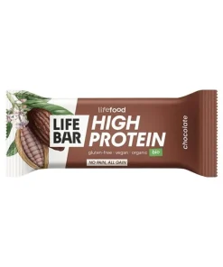 Alternative view of LifeBar ekološka proteinska ploščica Čokolada, 40g