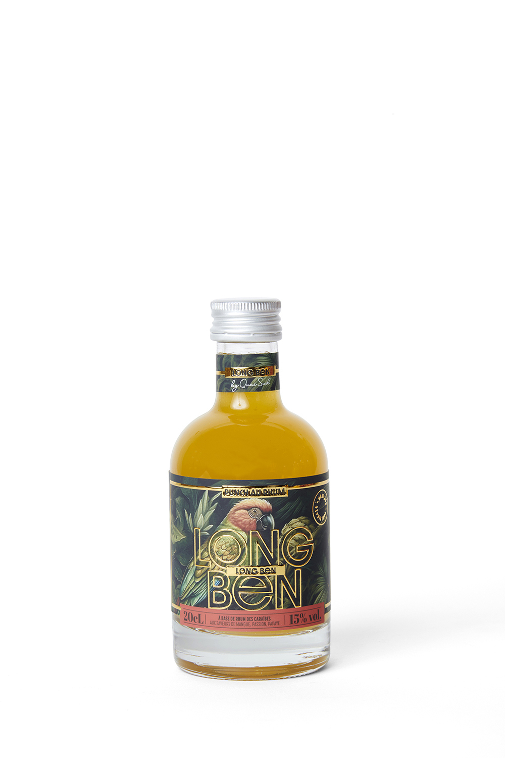 Mini Punch au rhum “Long Ben” (Mangue Papaye Passion) – Image 2