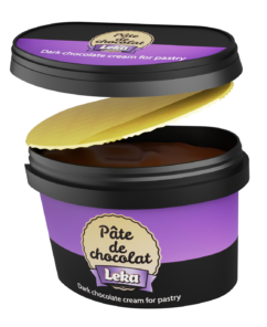 Alternative view of PATE DE CHOCOLAT LEKA DARK 500G