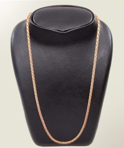 Alternative view of Collier à maillons en cuivre pur