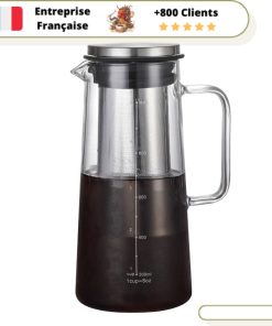 Théière Infusion à Froid Verre 1L-1.4L