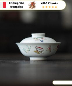Bol Chinois avec Couvercle Théière 90-150ml