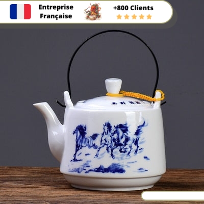Théière en Porcelaine Grand Modèle 1250ml – Image 4