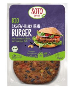 Alternative view of Soto ekološki polpet za burger iz črnega fižola, 160g