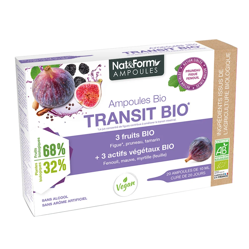 Transit Bio 10 ampoules – Nat et form