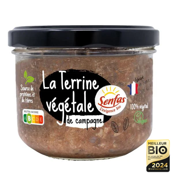 Terrine végétale de campagne bio 200 g