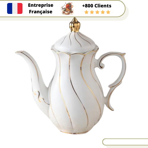 Théière en Porcelaine Orientale 1L | GÚ