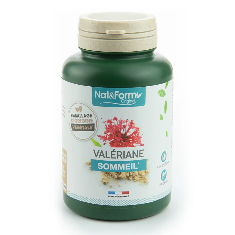 Valériane 200 gélules – Nat et Form