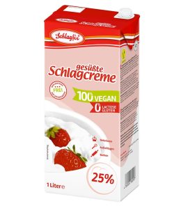 Veganska sladka smetana za stepanje, 1l