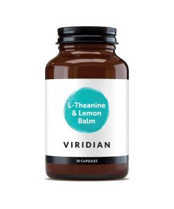Viridian L-teanin z meliso, 90 kapsul