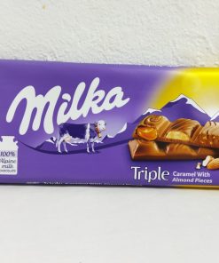 MILKA TRIPLE CARAMEL 90G