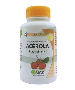 Acerola citron – 50 comprimés – MGD Nature