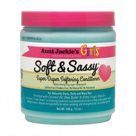 Soft & Sassy Après Shampoing – Aunt Jackie’s – Image 2