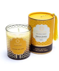 Alternative view of Bougie Ayurvédique Parfumée – Tubéreuse & Jasmin
