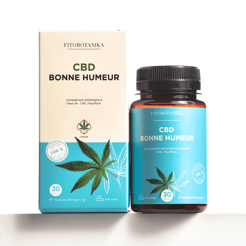 CBD bonne humeur – 30 gélules – Cannaflex – Image 2