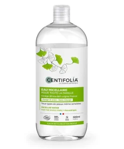 Alternative view of Eau Micellaire pour toute la famille Bio 500 ml – Centifolia