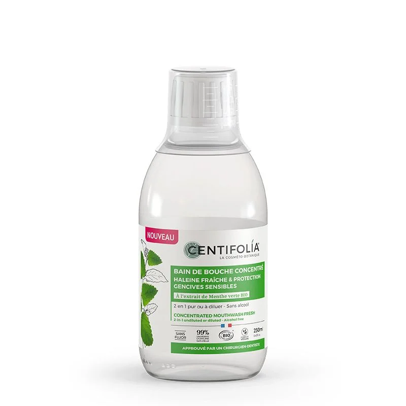 Bain de Bouche Concentré 2-en-1 Bio 250 ml – Centifolia – Image 2