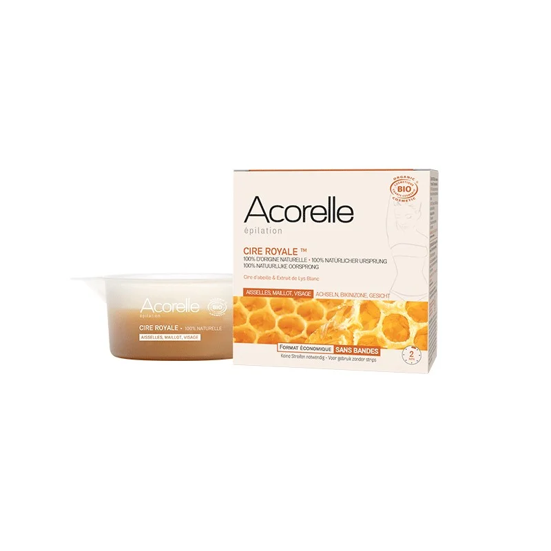 Cire Royale Sans Bandes Bio 100 g – Acorelle