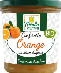 Confirette d’orange sirop agave bio – 330g